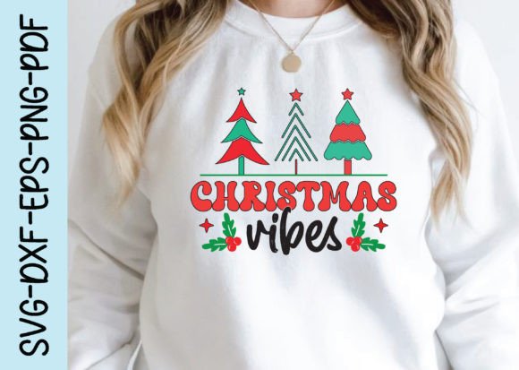 Christmas Vibes, Retro Christmas Svg Des Review