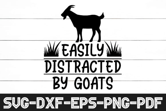 Easily Distracted by Goats Svg: A Designer Review