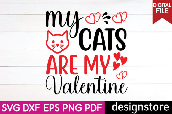My Cats Are My Valentine Svg Review