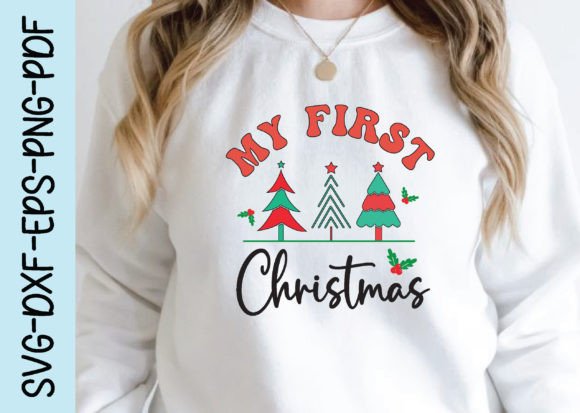 My First Christmas, Retro Christmas Svg Review