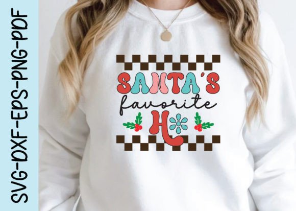 Santa s Favorite Ho, Retro Christmas Svg Review