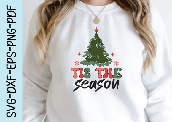 Tis the Season, Retro Christmas Svg Design Review